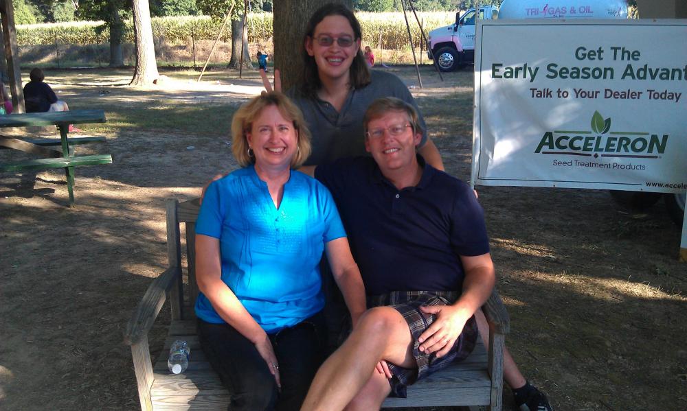 Kim Rich and Colin at 4h Park-2011.jpg